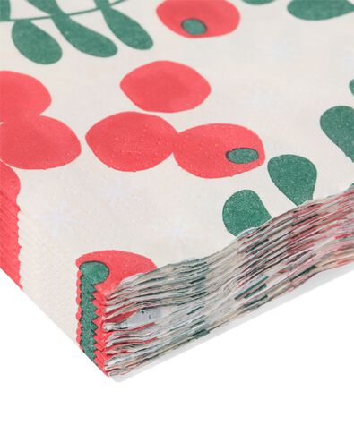 serviettes en papier 33x33cm gui - 20 pi&egrave;ces - 25600067 - HEMA