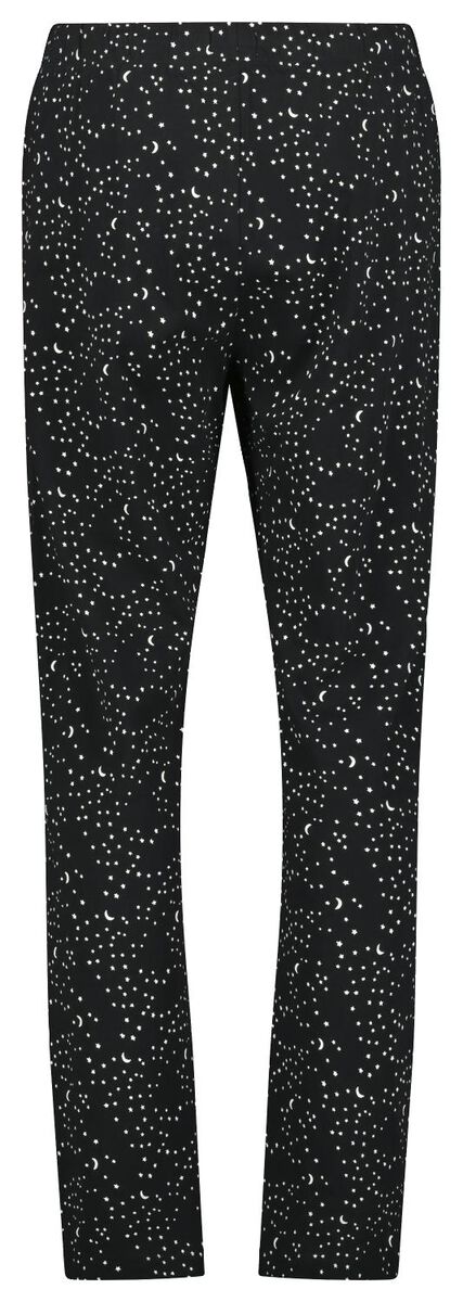 Damen-Pyjama, Sterne schwarz - 1000023350 - HEMA