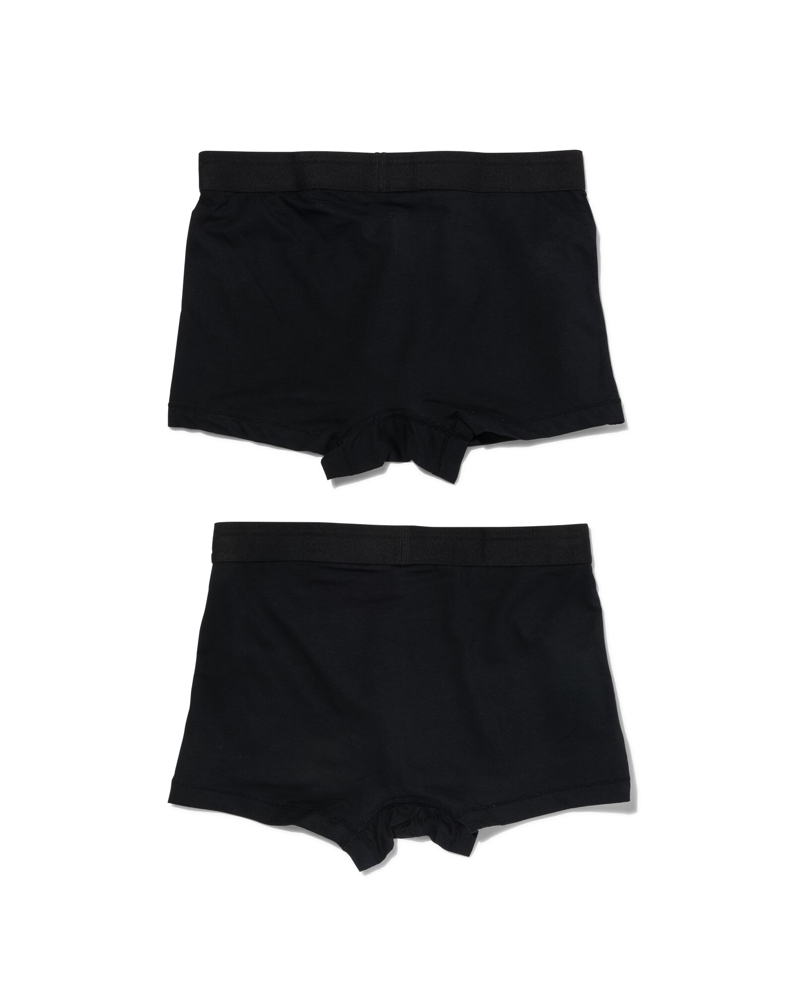 2er-Pack Herren-Boxershorts, kurz, Real Lasting Cotton schwarz - 1000009932 - HEMA