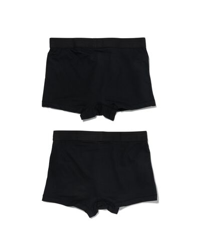 2er-Pack Herren-Boxershorts, kurz, Real Lasting Cotton schwarz - 1000009932 - HEMA