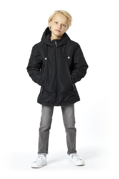 manteau enfant noir - 1000020190 - HEMA