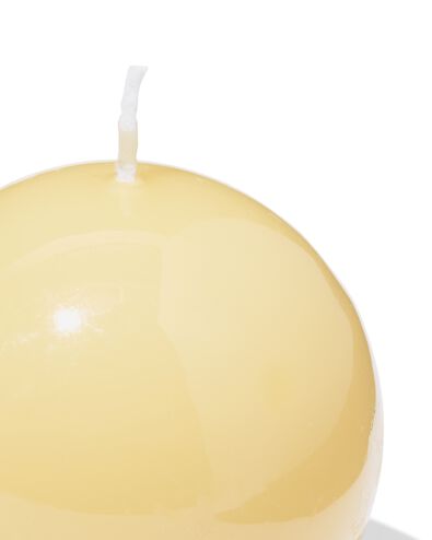 bolkaars ⌀7cm glad lichtgeel - 13504216 - HEMA