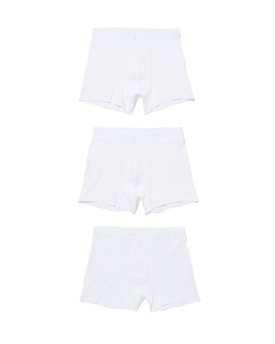 herenboxers - 3 stuks wit wit - 19145060WHITE - HEMA