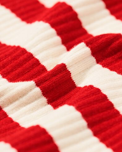 Kinder-T-Shirt mit Streifenmuster rot - 30744405RED - HEMA