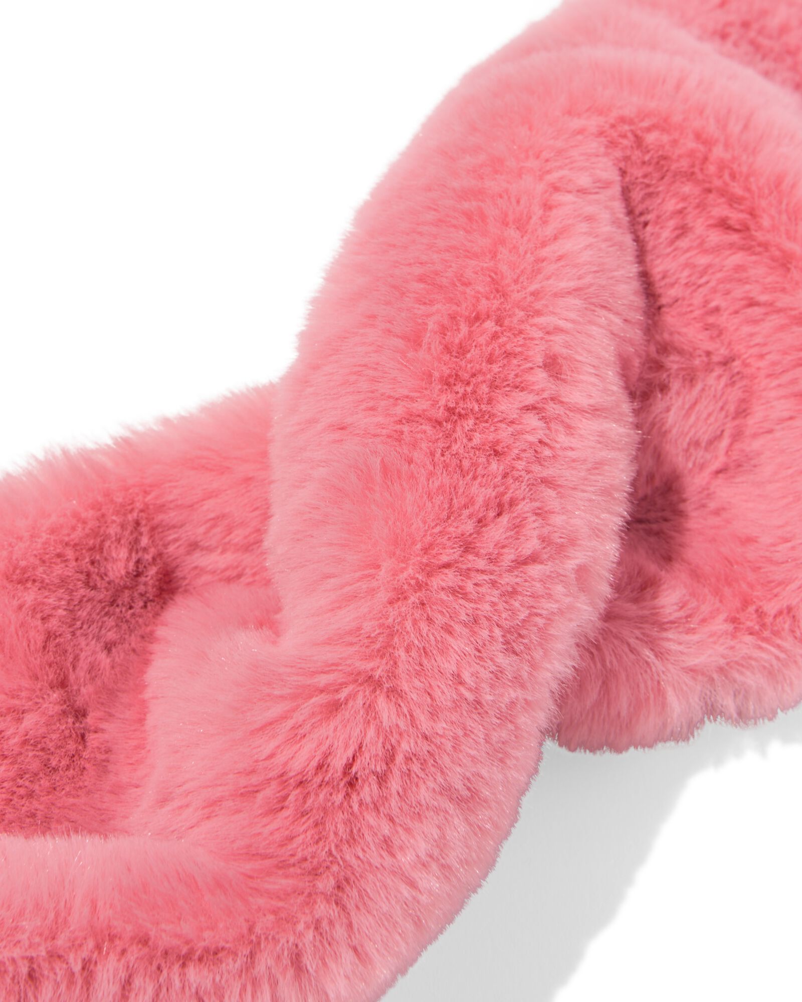 kinderhoofdband nepbont roze - 16700263 - HEMA