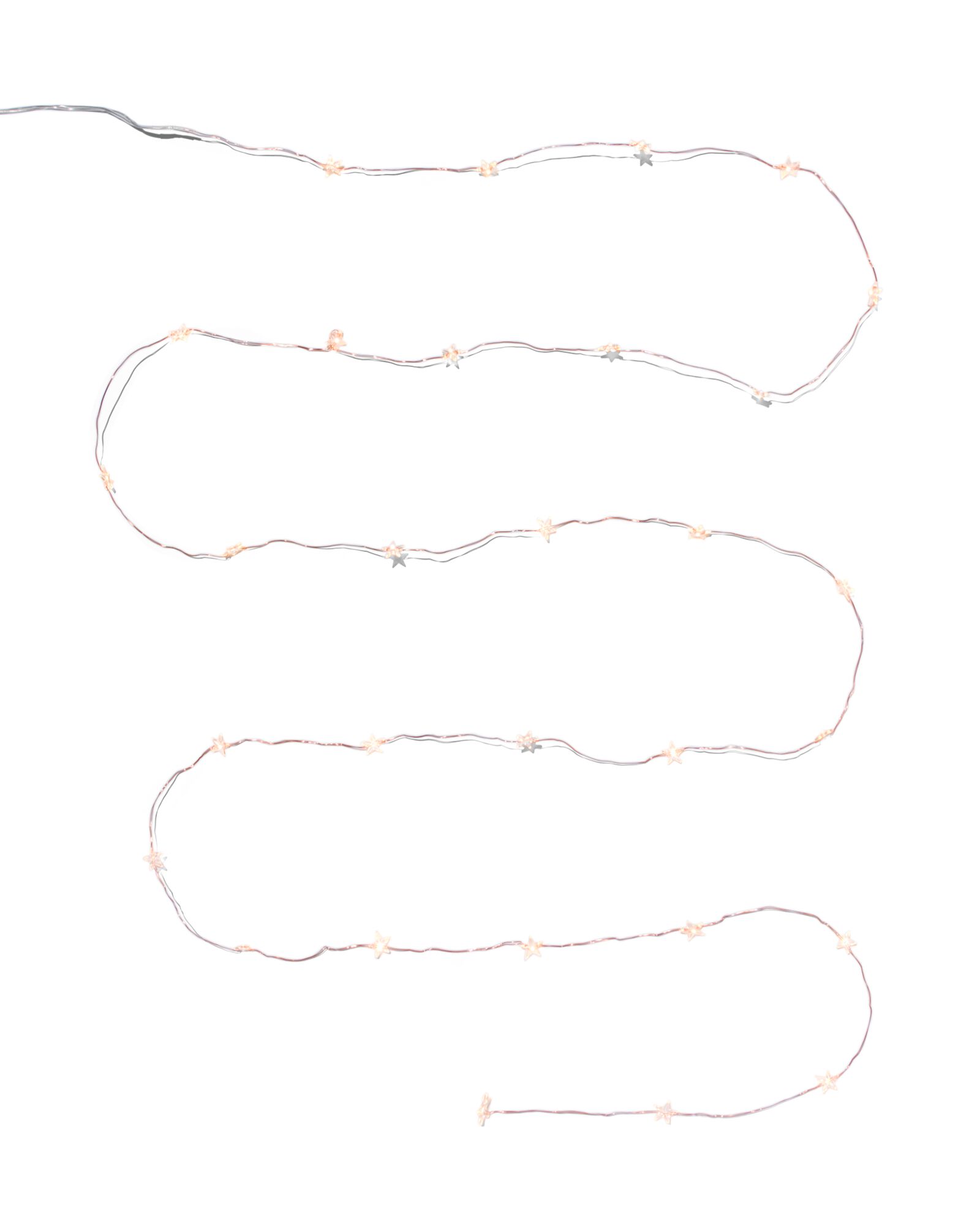 guirlande lumineuse 3 m avec 30 LED étoiles pour l'intérieur - 25550012 - HEMA