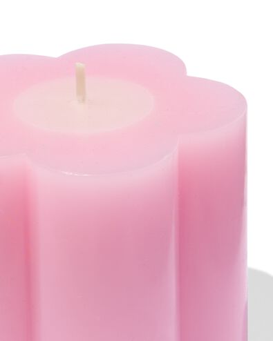 kaars ⌀7x8cm bloemvorm - 61104533 - HEMA