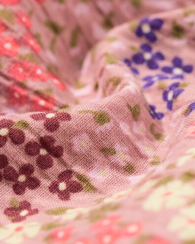 kinderjurk bloemen lichtroze lichtroze - 30844219LIGHTPINK - HEMA