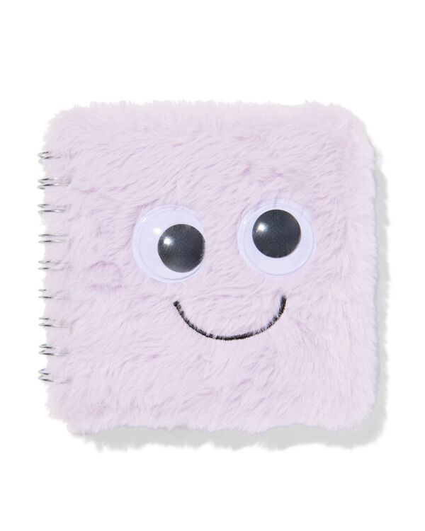 notitieboek A6 gelinieerd grappige ogen  - 14100368 - HEMA