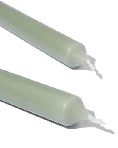 12er-Pack lange Haushaltskerzen, &Oslash; 2.2 x 29 cm, hellgr&uuml;n hellgr&uuml;n 2,2 x 29 - 13503167 - HEMA