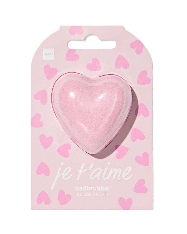 bombe de bain c&oelig;ur - 60600650 - HEMA