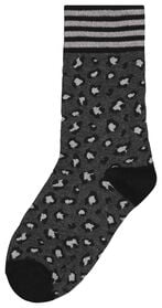 chaussettes femme animal paillette gris chiné gris chiné - 1000025223 - HEMA