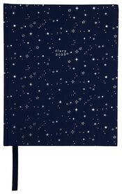 Tischkalender 2023, Stoff mit Sternen, 26 x 21 cm - 14610220 - HEMA