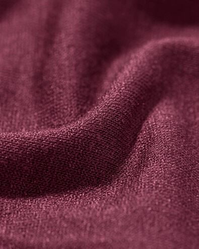 damespyjama bordeauxrood bordeauxrood - 23401405BURGUNDYRED - HEMA