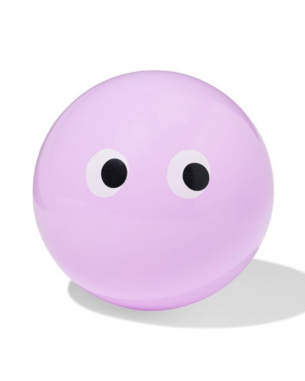 plastic bal 21cm lila - 15800317 - HEMA