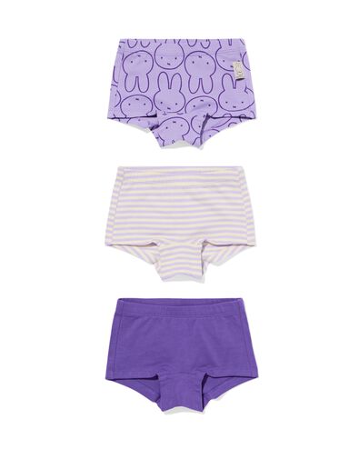 Miffy Kinder-Boxershorts &ndash; 3 St&uuml;ck violett violett - 19300140PURPLE - HEMA