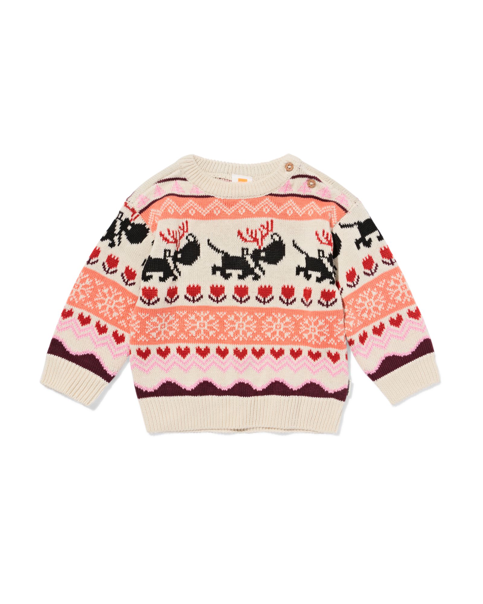 Takkie Babypullover bunt bunt - 33049070MULTI - HEMA