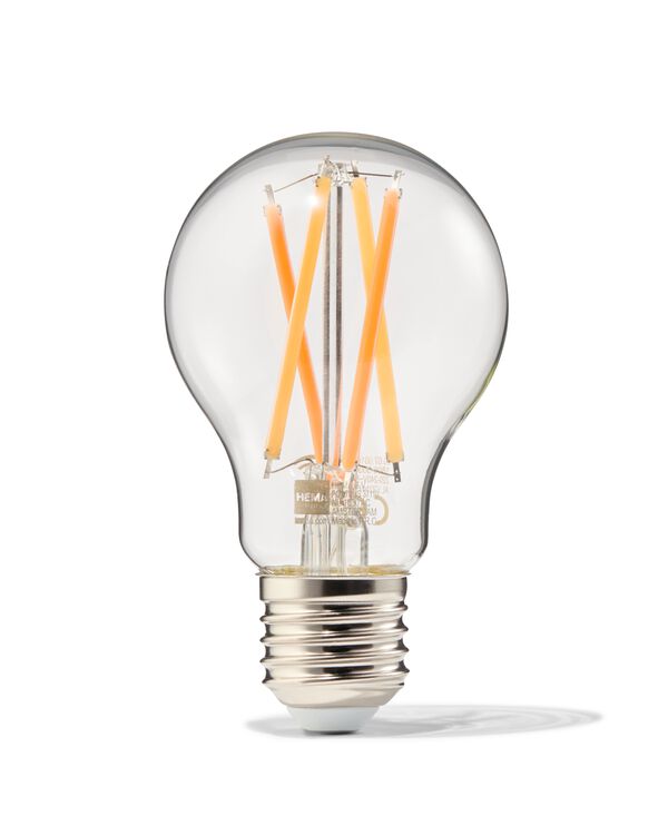 Smart-LED-Lampe, klar, E27, 7 W, 806 lm, Birnenlampe - 20070016 - HEMA