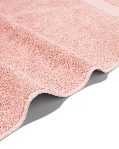 serviette de bain 50x100 qualité épaisse rose blush rose pâle serviette 50 x 100 - 5200227 - HEMA