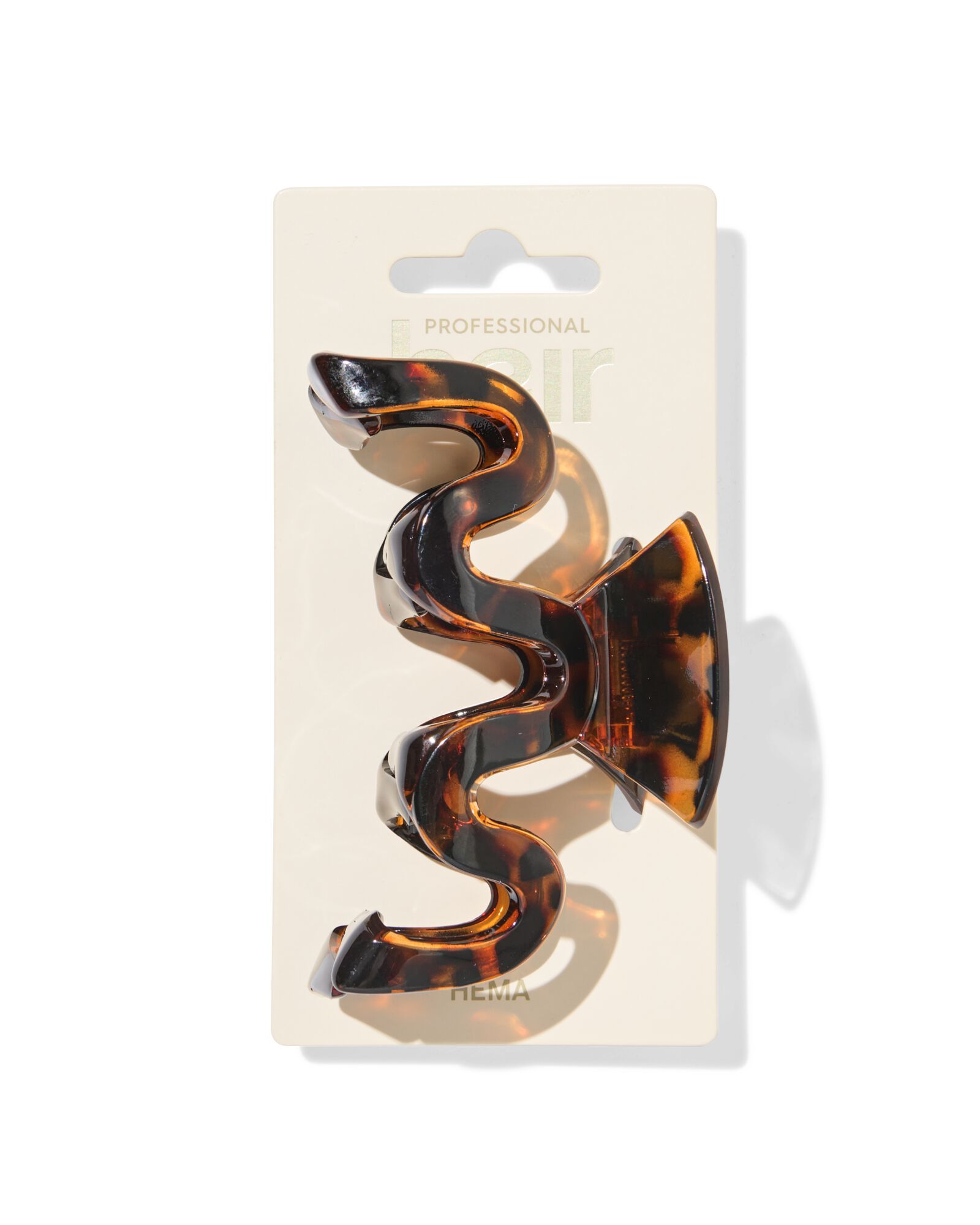 pince &agrave; cheveux 9cm tourbillon tortue - 11800229 - HEMA