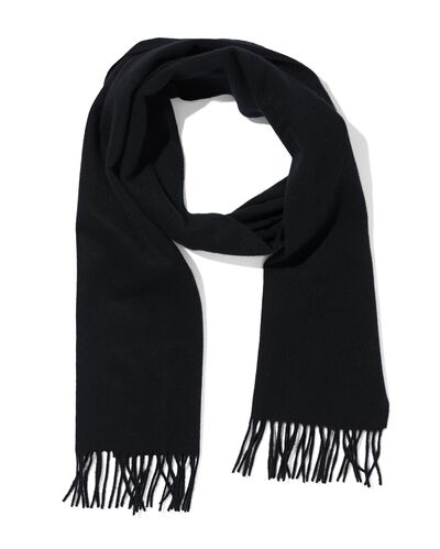 heren sjaal van wol 180x30 - 16531330 - HEMA