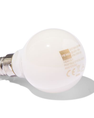 boule led frost E14 4,2W 470lm - 20000044 - HEMA