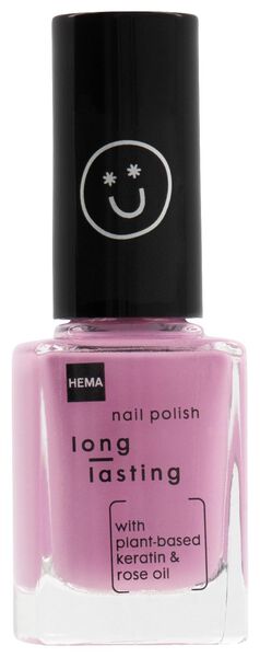 HEMA Long Lasting Nagellak 76 Think Pink (roze)