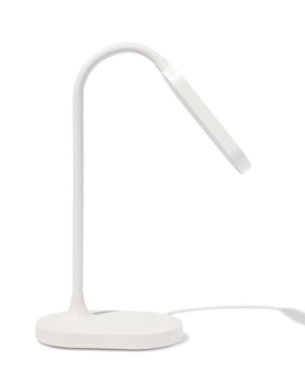 lampe de bureau 34cm blanc - 39620150 - HEMA