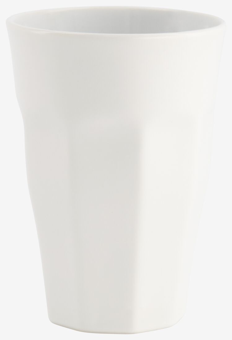 mug - 330 ml - Mirabeau mat - blanc - 9602210 - HEMA