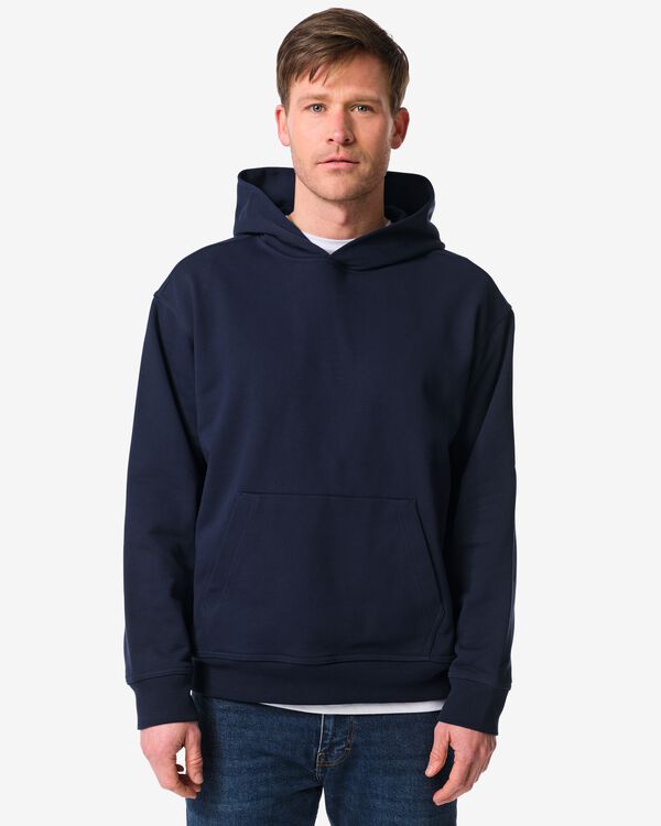 Herren-Hoodie Maarten dunkelblau dunkelblau - 2101560DARKBLUE - HEMA