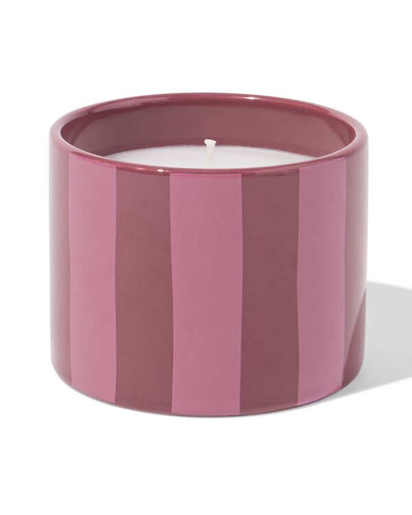 geurkaars ⌀8x6.4cm lavendel-roos - 13504093 - HEMA