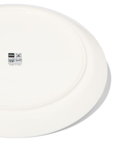 assiette plate &Oslash;26cm - new bone blanc - vaisselle d&eacute;pareill&eacute;e - 9650000 - HEMA