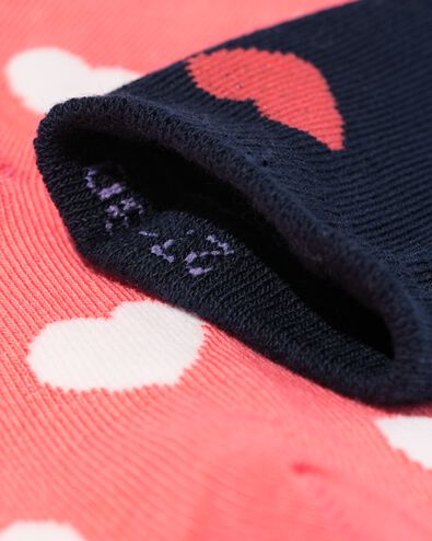 Kinders&ouml;ckchen Herzen &ndash; 5 Paar beige - 4320670BEIGE - HEMA