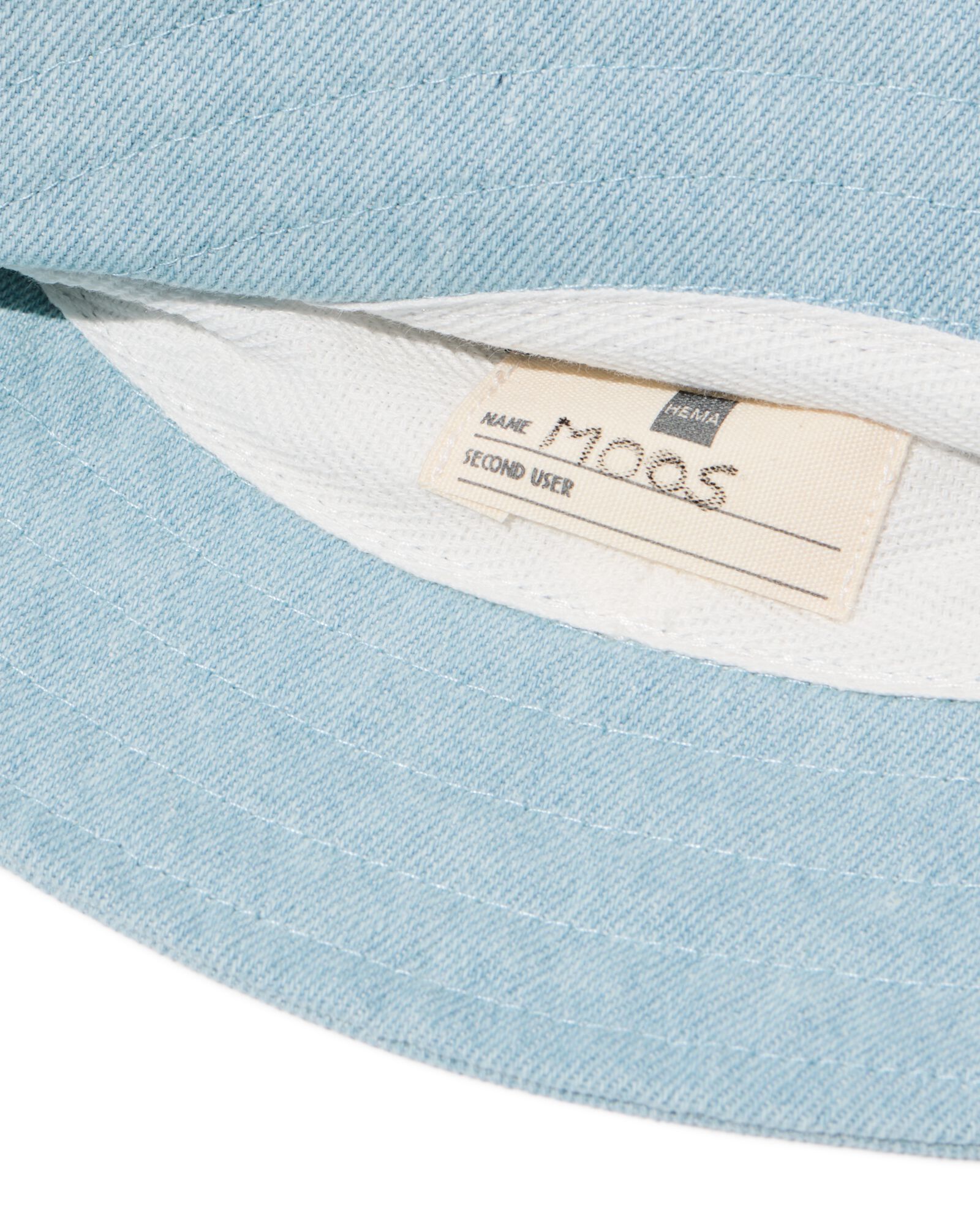 babyhoed denim denim - 33200505DENIM - HEMA