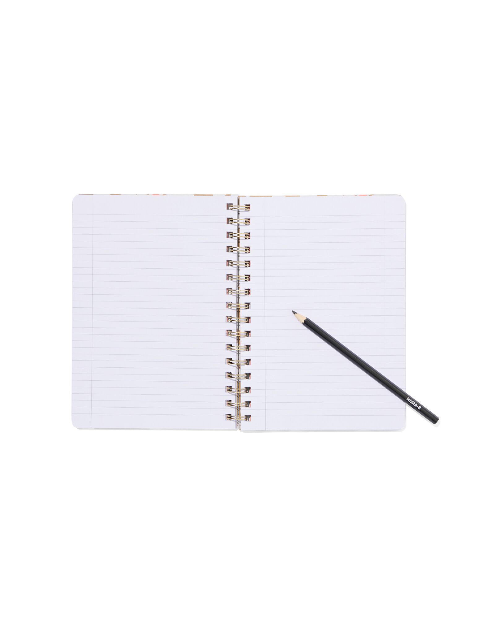 carnet de notes c&oelig;ur avec spirale - 14106003 - HEMA
