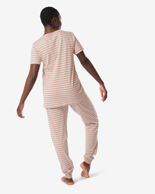 pyjama femme en coton naturel naturel - 1000030235 - HEMA