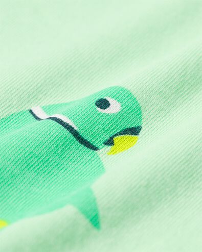 pyjacourt enfant coton stretch oiseaux vert 110/116 - 23031783 - HEMA