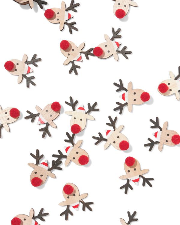 confettis en bois  - 25610045 - HEMA