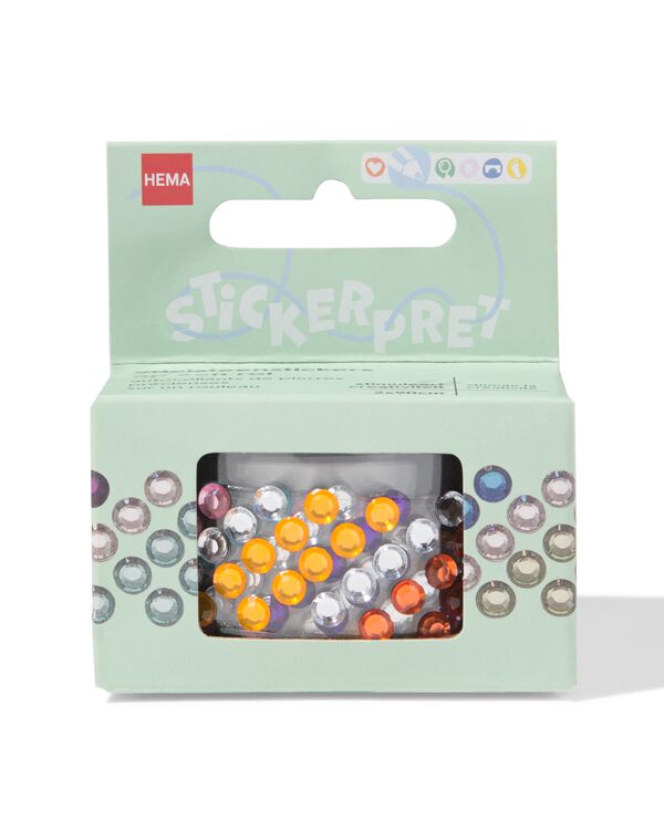 autocollants pierres pr&eacute;cieuses en rouleau 90cm - 2 pi&egrave;ces - 15900223 - HEMA