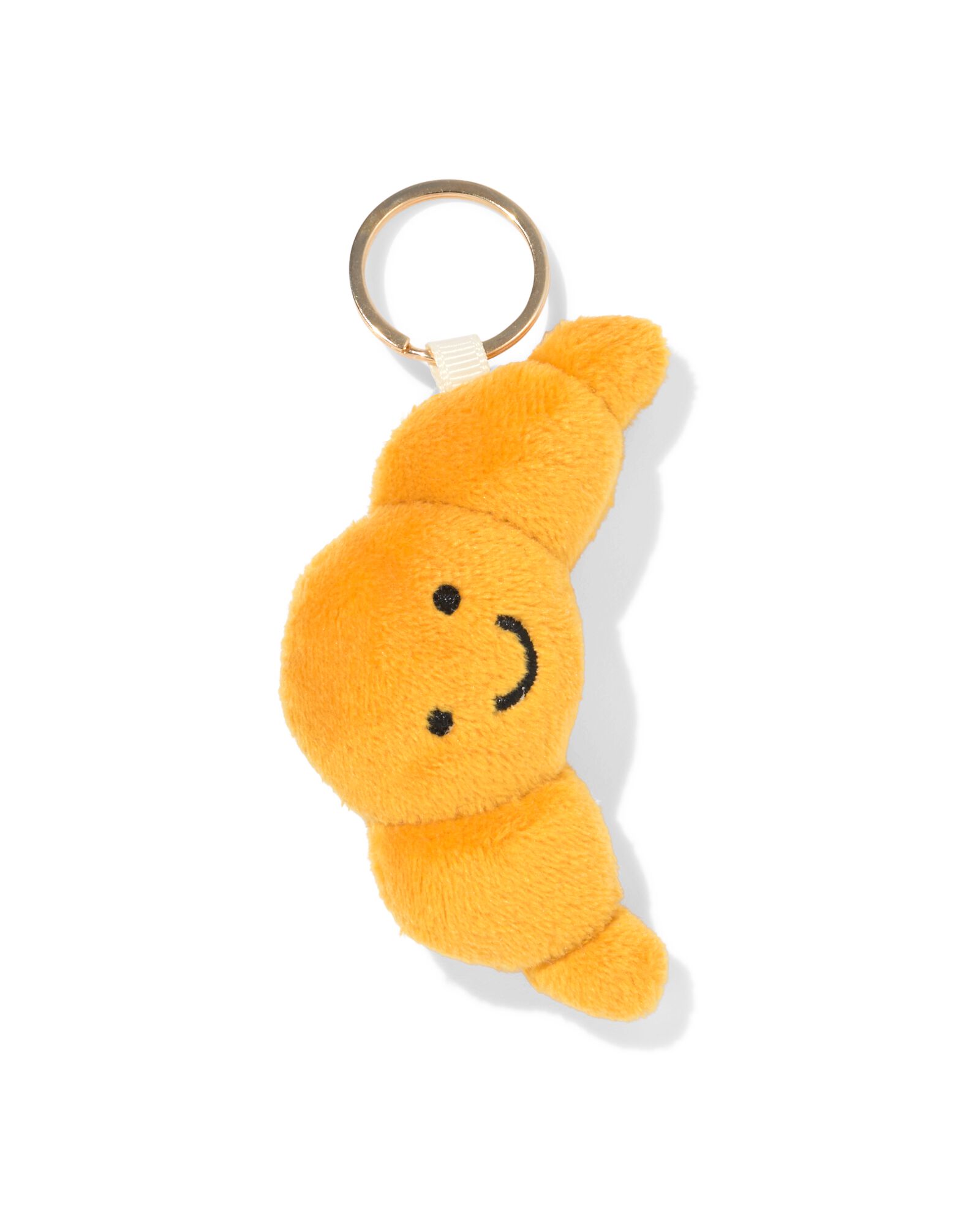 porte-cl&eacute;s 9x4 cm croissant avec visage - 61100271 - HEMA