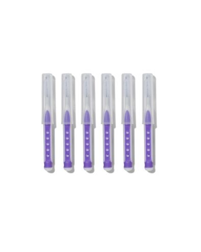 6er-Pack Interdentalb&uuml;rsten, 6 mm - 11133383 - HEMA