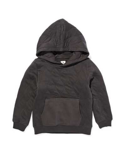 Gestepptes Kindersweatshirt dunkelgrau - 30791003DARKGREY - HEMA