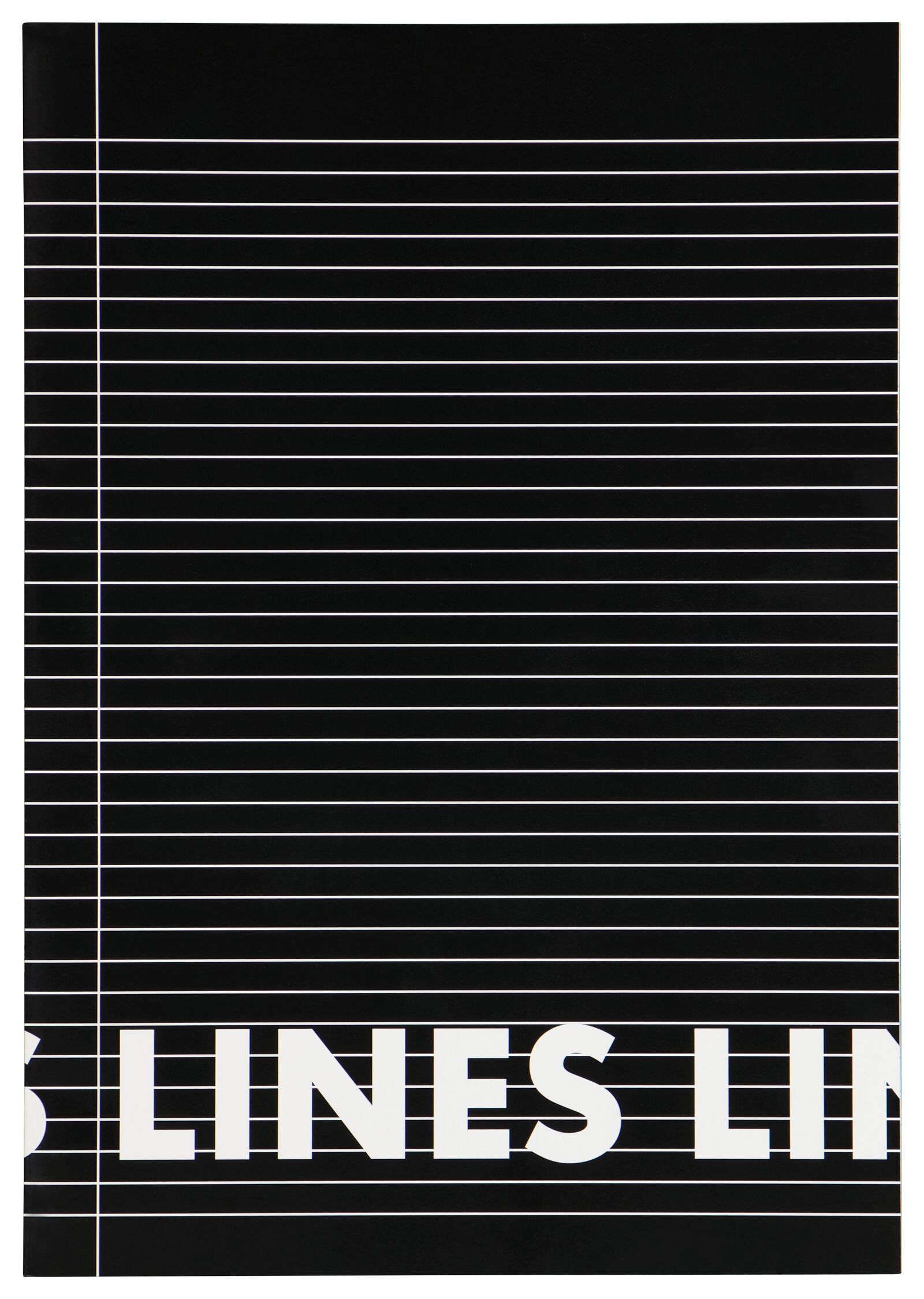 schriften zwart A4 gelinieerd - 3 stuks - 14101618 - HEMA