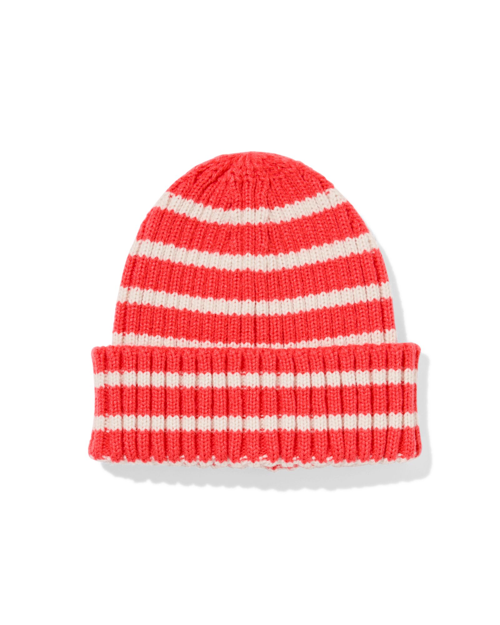 bonnet nervur&eacute; &agrave; rayures rose vif rose vif - 33200365BRIGHTPINK - HEMA