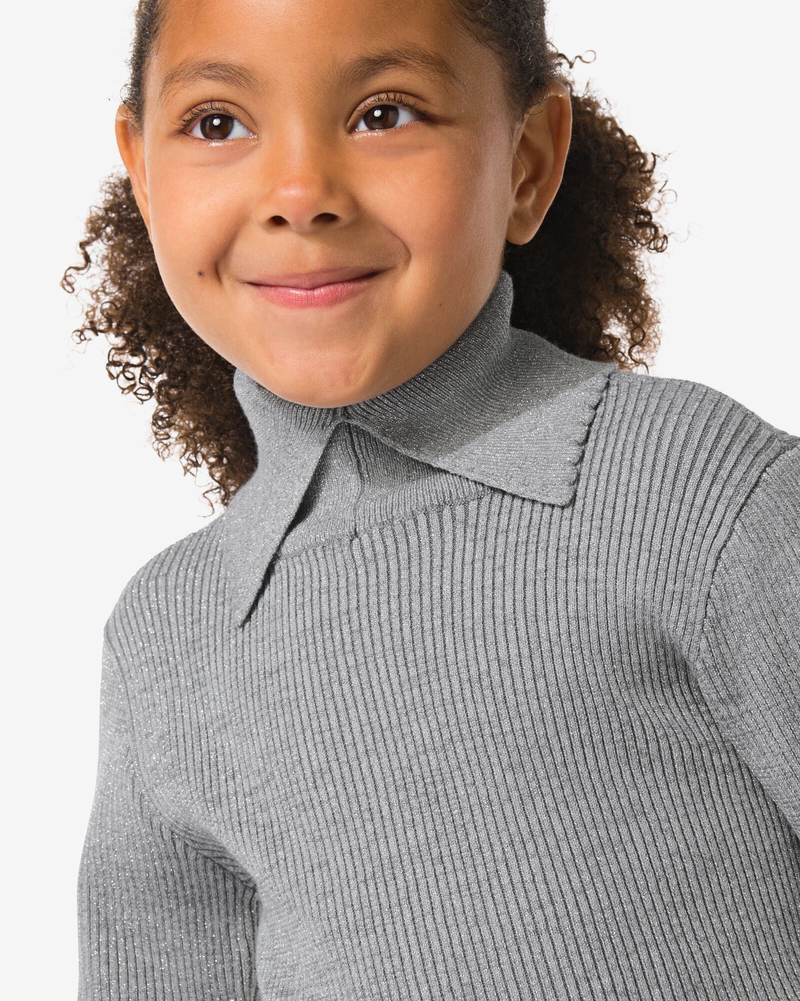 Kinderpullover mit Glitzer silber silber - 30832847SILVER - HEMA