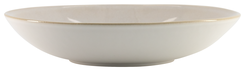 Suppenteller Porto, reaktive Glasur, weiß, 21 cm - 9602373 - HEMA