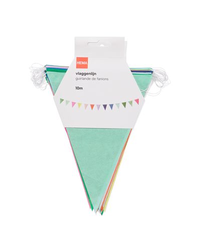 guirlande drapeaux en papier 10 m - 14250143 - HEMA