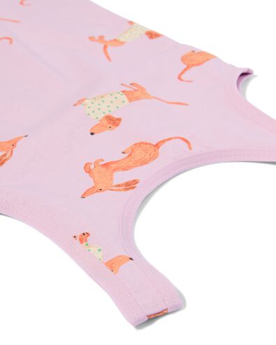 2er-Pack Kinder-Hemden, Baumwolle/Elasthan, Hunde lila - 19360060LILAC - HEMA