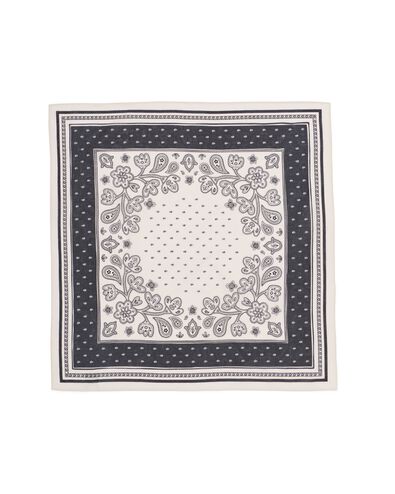 sjaal 60x60cm katoen paisley - 1760191 - HEMA