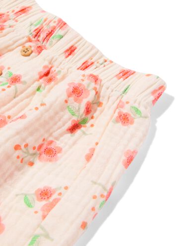 Newborn-Hose aus Musselin mit Blumen - 33419721 - HEMA